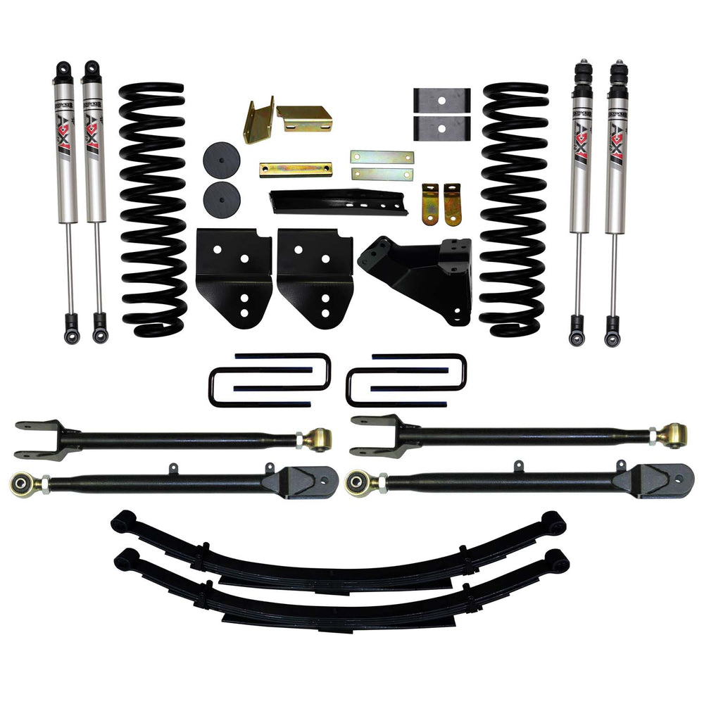 Skyjacker 4 in. Suspension Lift Kit With ADX M2.0 Aluminum Monotube Shocks. — Rear — 2008-2018 Ford F-250 / F-350 Super Duty (F114524KS-XM)