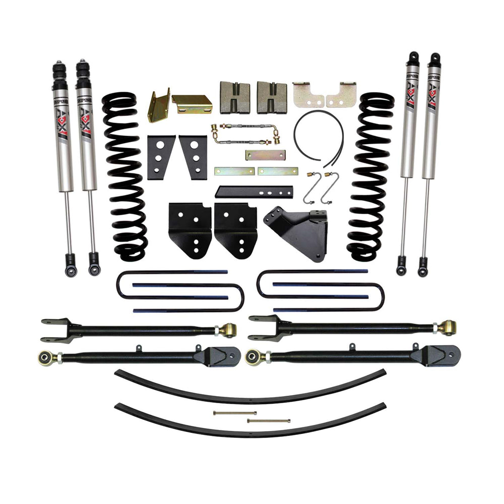 Skyjacker 8.5 in. Suspension Lift Kit With ADX M2.0 Aluminum Monotube Shocks. — Rear — 2005-2018 Ford F-250 / F-350 Super Duty (F11852KH-XM)