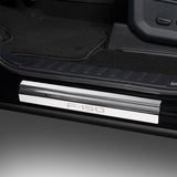 Putco F150 Supercrew (W/F150 Etching) DOOR Sills Stainless Steel (4 PCS) (PUT95147FD)