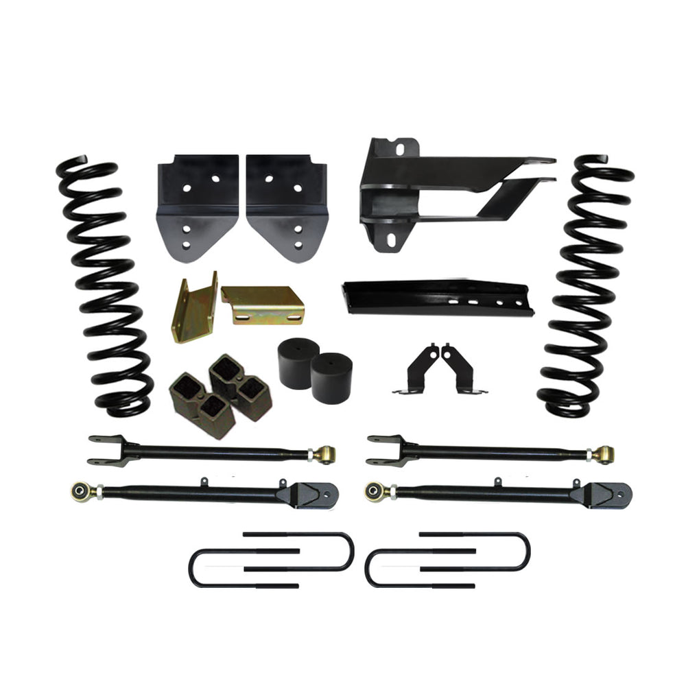 Skyjacker 4" Suspension Lift Kit — 2017-2018 Ford F-350 Super Duty 4WD, Gas (F174024K3)