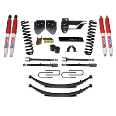 Skyjacker 4" Suspension Lift Kit with Shocks — 2017-2018 Ford F-250 / F-350 Super Duty 4WD, Gas (F174024KS-N)