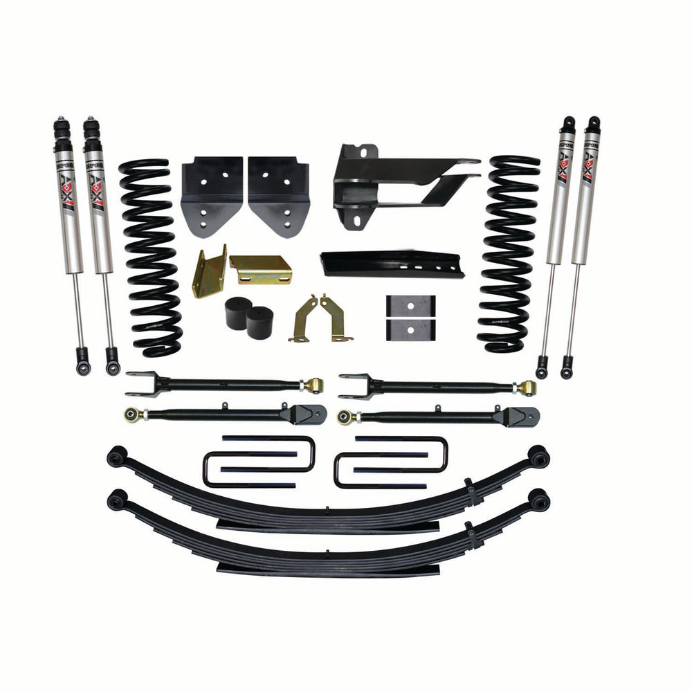 Skyjacker 4 in. Suspension Lift Kit With ADX M2.0 Aluminum Monotube Shocks. — Rear — 2017-2018 Ford F-250 / F-350 Super Duty (F174024KS-XM)