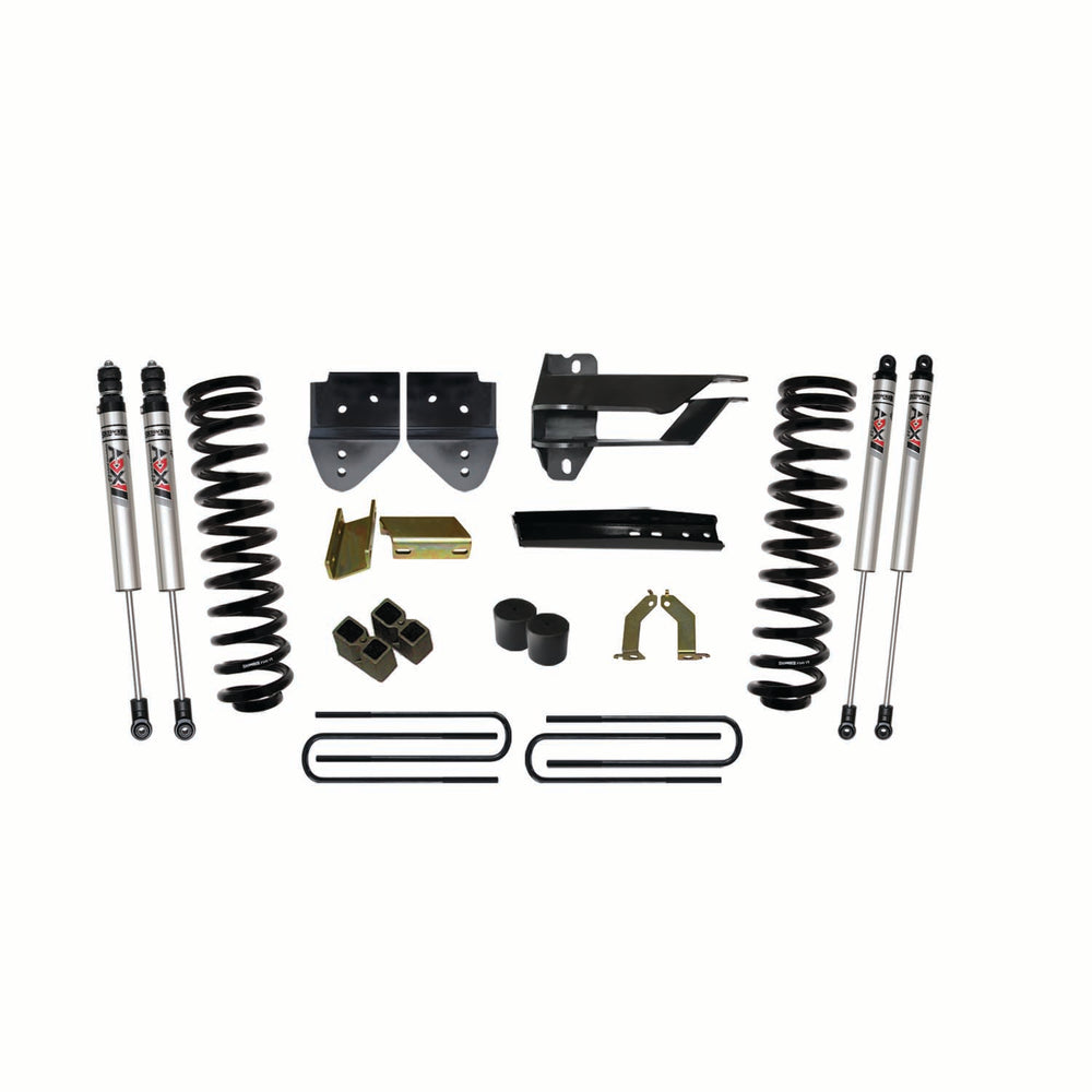 Skyjacker 4 in. Suspension Lift Kit With ADX M2.0 Aluminum Monotube Shocks. — Front — 2017 Ford F-350 Super Duty; 2017-2018 Ford F-250 Super Duty (F17451K-XM)