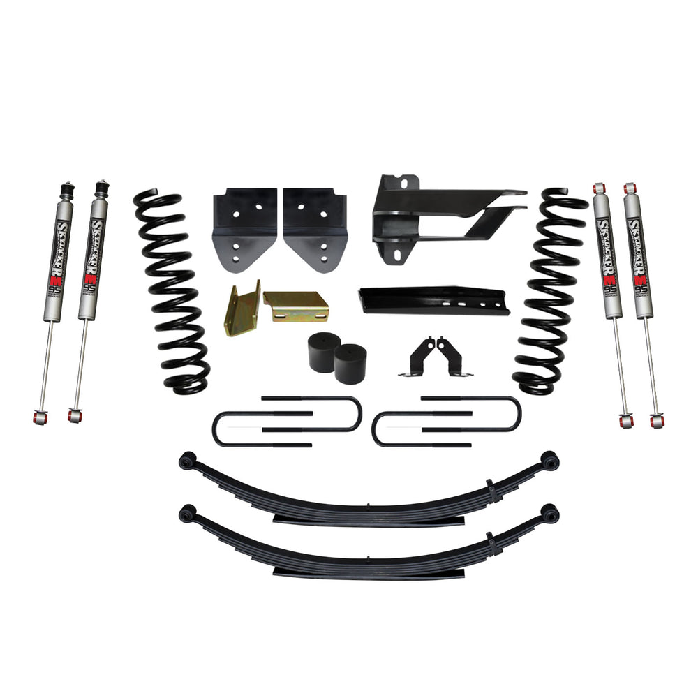 Skyjacker 4" Suspension Lift Kit with Shocks — 2017-2018 Ford F-250 / F-350 Super Duty 4WD, Diesel (F17451KS-M)