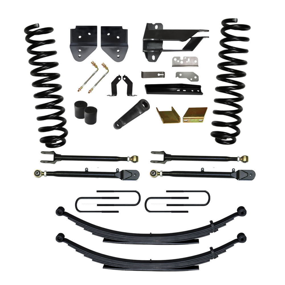 Skyjacker 6" Suspension Lift Kit with ADX 2.0 Remote Reservoir Monotube Shocks — 2020-2022 Ford F-350 Super Duty (F176024K3-X)