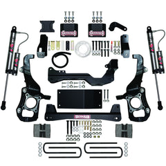 Skyjacker 4.5" Suspension Lift Kit with ADX 2.0 Remote Reservoir Monotube Shocks — 2021-2022 Ford F-150 (F2145BKX)