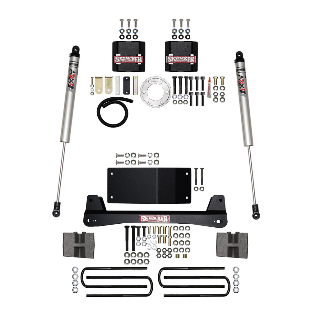 Component Box for Skyjacker 6" Lift Kit — with ADX M2.0 Aluminum Monotube Shocks — 2021-2022 Ford F-150 (F2160BXM)