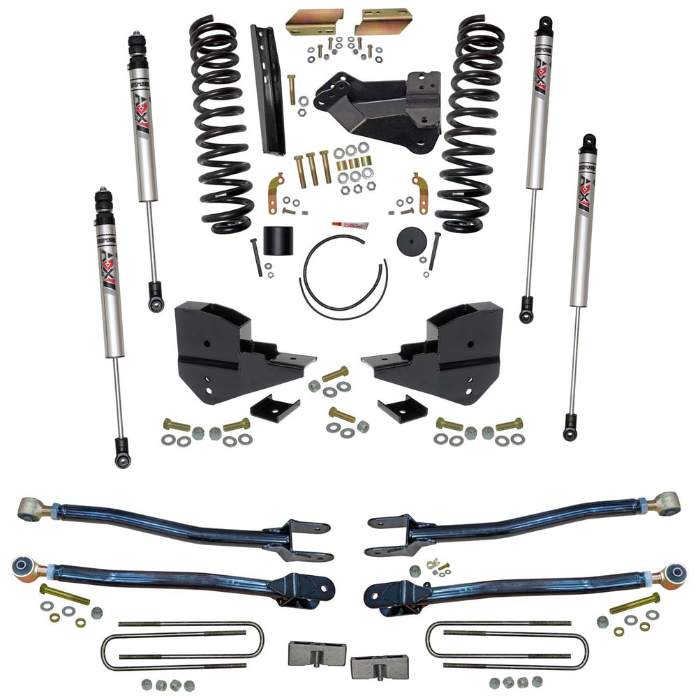 Skyjacker 4 in. Suspension Lift Kit With ADX M2.0 Aluminum Monotube Shocks. — Rear (F234024K-XM)