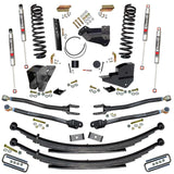 4 in. Lift Kit with Coils
Leafs
4-Link Conversion and M95 Monotube Shocks.