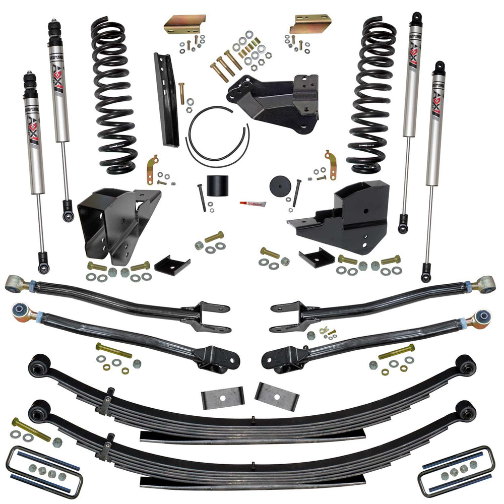 Skyjacker 4 in. Suspension Lift Kit With ADX M2.0 Aluminum Monotube Shocks. — Front (F234024KS-XM)