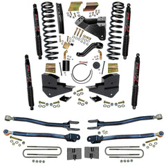 Skyjacker 6 in. Suspension Lift Kit with 4-Link Conversion and Black MAX Shocks. — 2023-2025 Ford F-250 / F-350 Super Duty