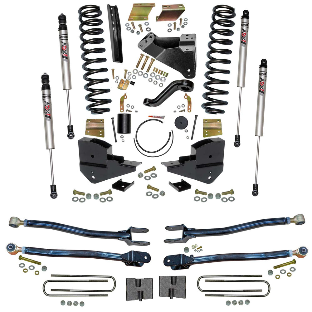 Skyjacker 6 in. Suspension Lift Kit With ADX M2.0 Aluminum Monotube Shocks. — Rear — 2023-2025 Ford F-250 Super Duty / Ford F-350 Super Duty (F236024K-XM)