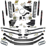 6 in. Lift Kit with Coils
Leafs
4-Link Conversion and Black MAX Shocks.