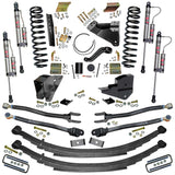 6 in. Lift Kit with 4-Link Conversion and ADX 2.0 Remote Reservoir Shocks. — Rear (F236024KS-X)