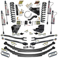 Skyjacker 6 in. Lift Kit with 4-Link Conversion and ADX 2.0 Remote Reservoir Shocks. — Rear — 2023-2025 Ford F-250 / F-350 Super Duty (F236024KS-X)