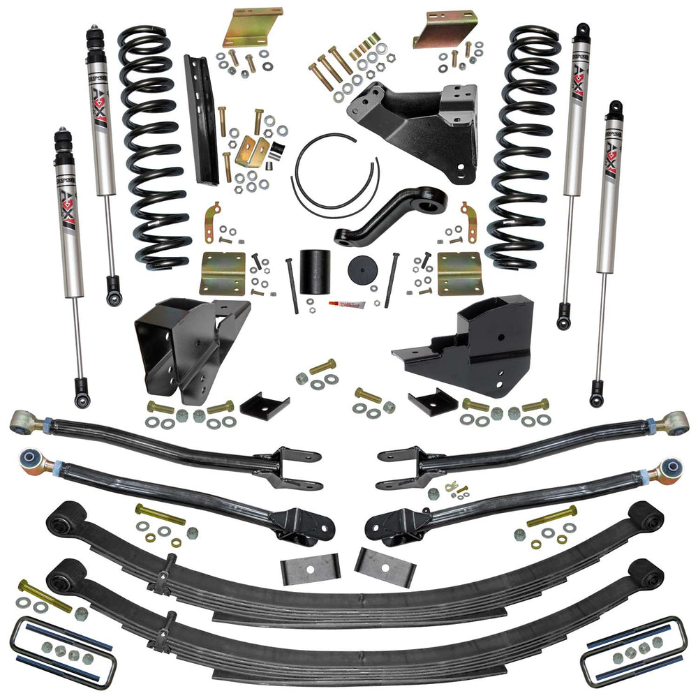 Skyjacker 6 in. Suspension Lift Kit With ADX M2.0 Aluminum Monotube Shocks. — Rear — 2023-2025 Ford F-250 / F-350 Super Duty (F236024KS-XM)
