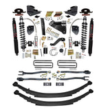 6 in. ADX 2.5 Coilover Suspension Lift Kit With Black MAX Shocks. — Front (F23624KS-B)