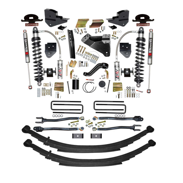 Skyjacker 6 in. ADX 2.5 Coilover Suspension Lift Kit With 4-Link Conversion. — Front — 2023-2025 Ford F-250 / F-350 Super Duty (F23624KS-M)