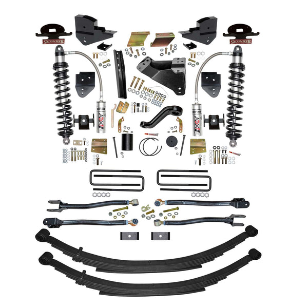 Skyjacker 6 in. ADX 2.5 Coilover Suspension Lift Kit With 4-Link Conversion. — Front — 2023-2025 Ford F-250 / F-350 Super Duty (F23624KS)
