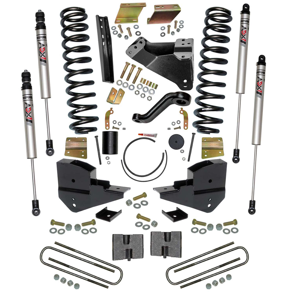 Skyjacker 6 in. Suspension Lift Kit With ADX M2.0 Aluminum Monotube Shocks. — Front (F23651K-XM)