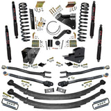 6 In. Lift Kit with Coils
Leafs
4-Link Conversion and Black MAX Shocks.