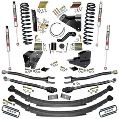 Skyjacker 6 In. Lift Kit with Coils, Leafs, 4-Link Conversion and M95 Monotube Shocks — Diesel — 2023-2025 Ford F-250 / F-350 Super Duty (F236524KS-M)