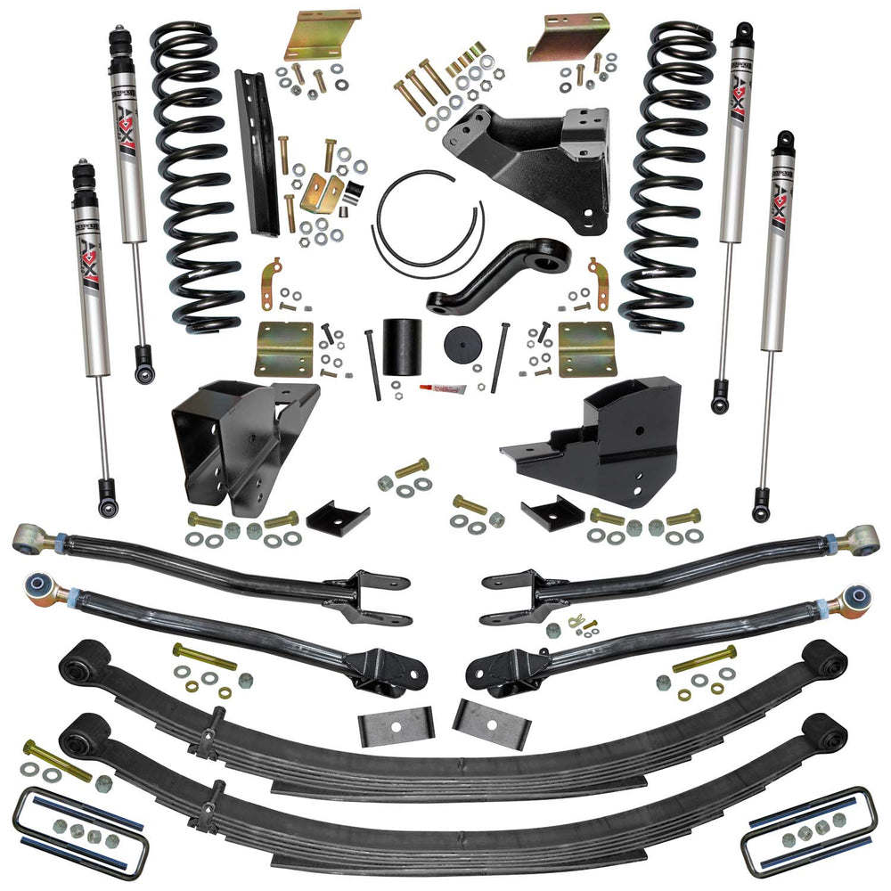 Skyjacker 6 in. Suspension Lift Kit With ADX M2.0 Aluminum Monotube Shocks. — Rear — 2005-2018 Ford F-250 / F-350 Super Duty (F236524KS-XM)