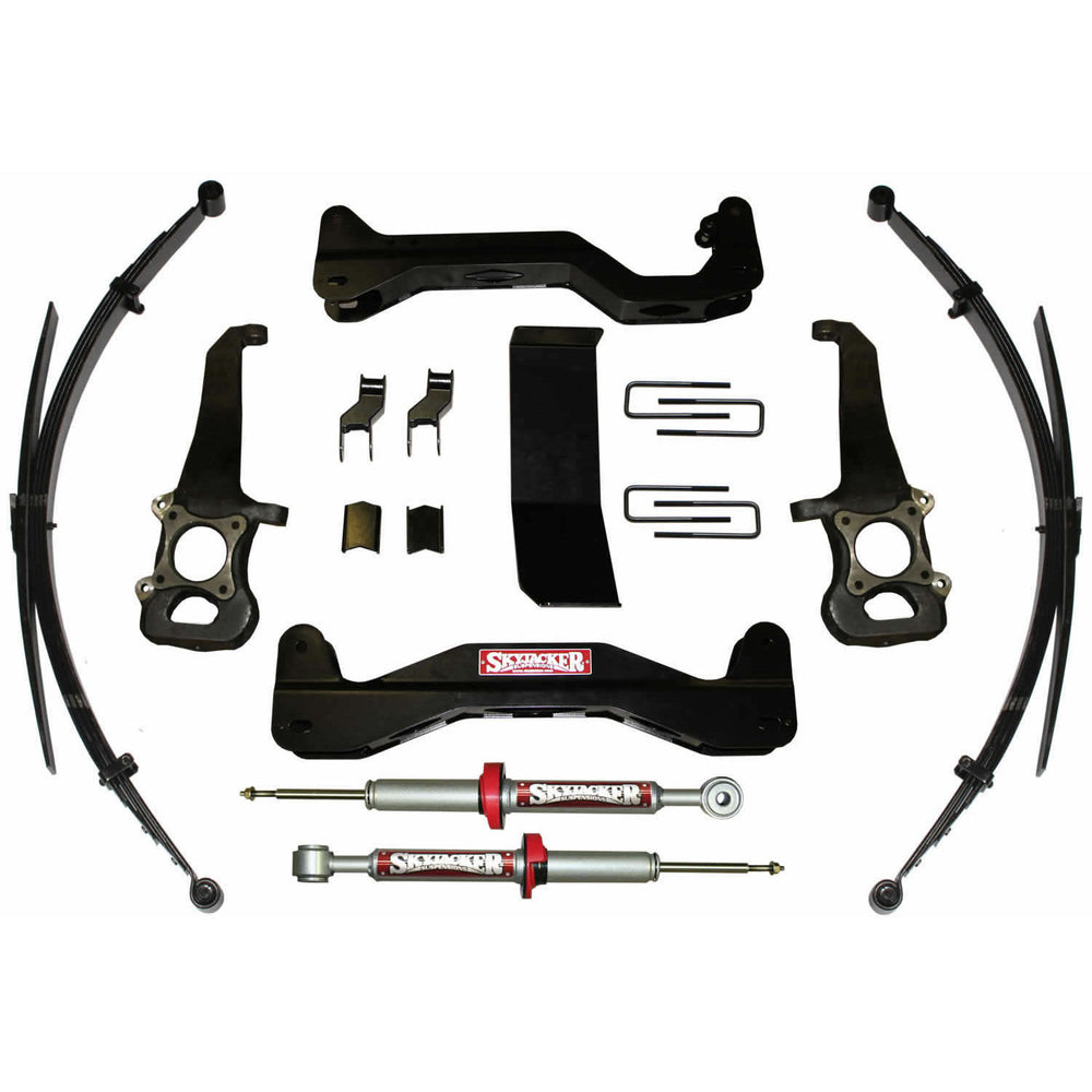 Skyjacker 6" Suspension Lift Kit with Shocks — 2004-2008 Ford F-150 (F4601KS-NSP-B)