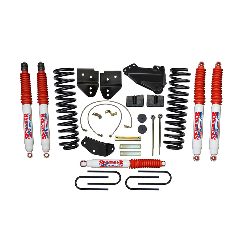 Skyjacker 4" Suspension Lift Kit — 2005-2006 Ford F-350 Super Duty / 2005-2007 Ford F-250 Super Duty, 4WD, Gas (F5401K-H)