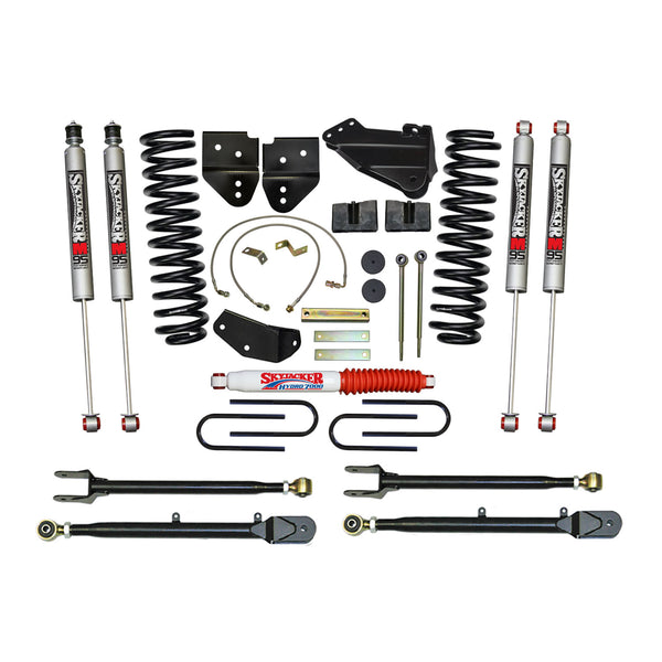 Skyjacker - 4IN. Kit 05-07F250 Gas 4LK/M95 — 2005-2007 Ford F-250 Super Duty - F54024K-M