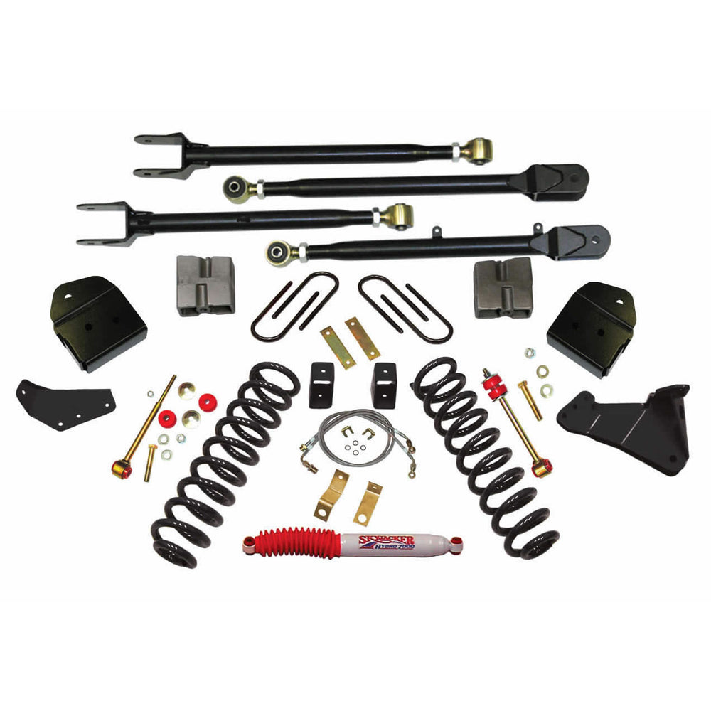 Skyjacker 4" Suspension Lift Kit — Ford F-350, 4WD, Diesel (F54524K3)