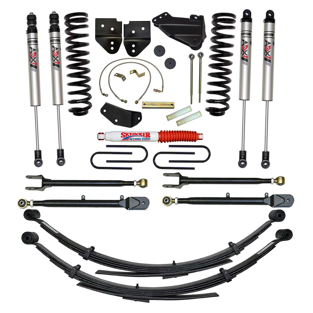 Skyjacker 4 in. Suspension Lift Kit With ADX M2.0 Aluminum Monotube Shocks. — Rear — 2005-2018 Ford F-250 / F-350 Super Duty (F54524KS-XM)