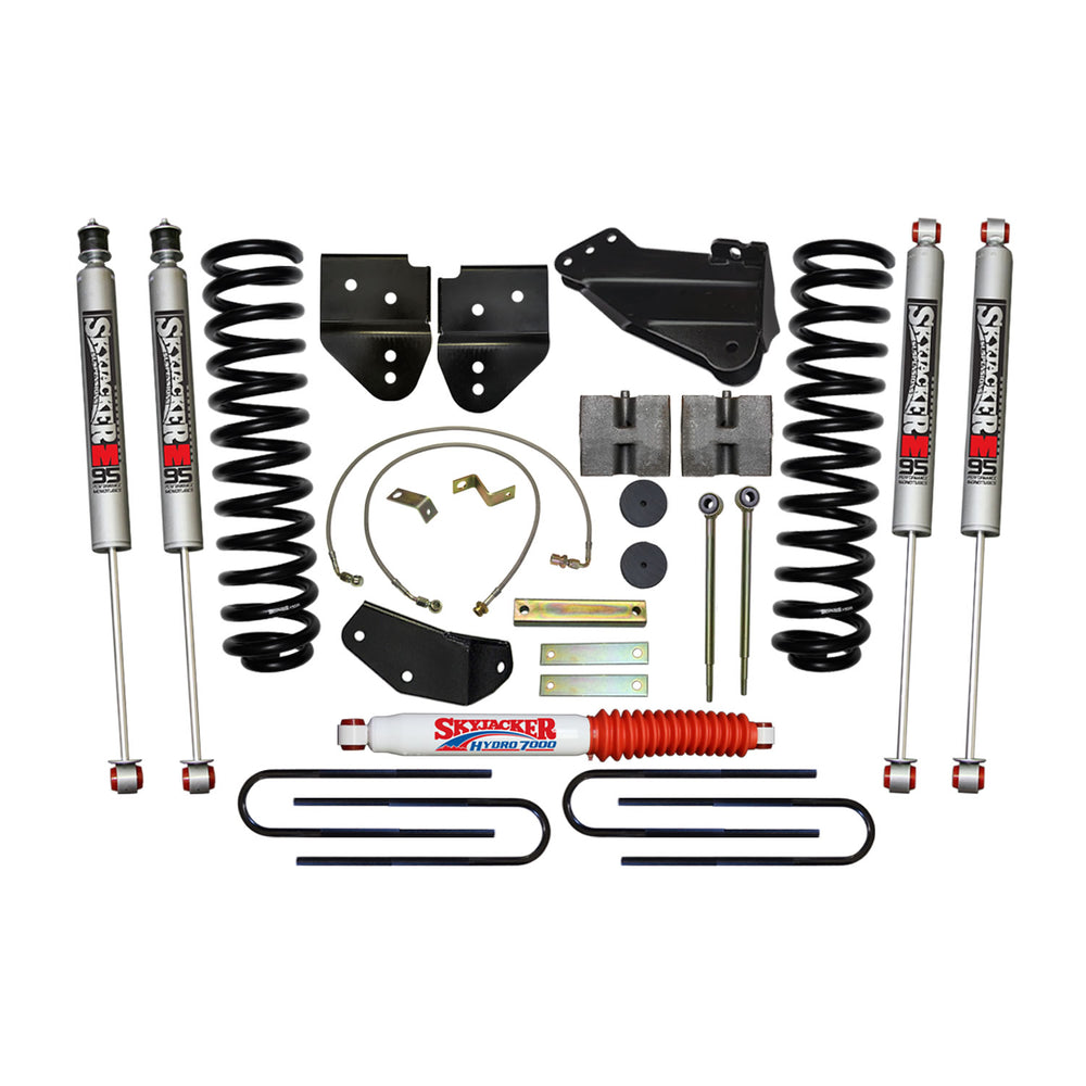 Skyjacker 6" Suspension Lift Kit — 2005-2006 Ford F-350 Super Duty / 2005-2007 Ford F-250 Super Duty, 4WD, Gas (F5601K-M)