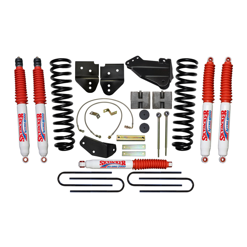 Skyjacker 6" Suspension Lift Kit — 2005-2006 Ford F-350 Super Duty / 2005-2007 Ford F-250 Super Duty, 4WD, Gas (F5601K-N)