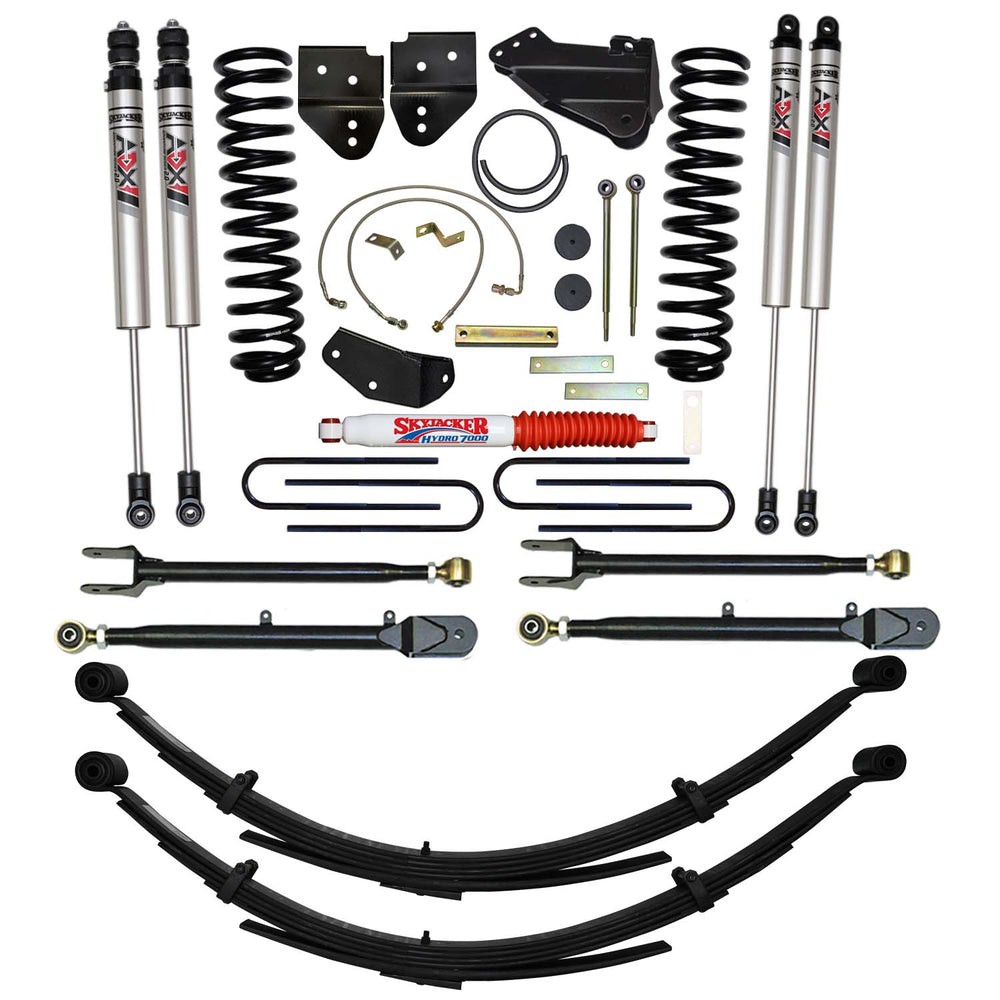 Skyjacker 6 in. Suspension Lift Kit With ADX M2.0 Aluminum Monotube Shocks. — Rear — 1999-2007 Ford F-250 / F-350 Super Duty; 2000-2005 Ford Excursion (F56024KS3-XM)