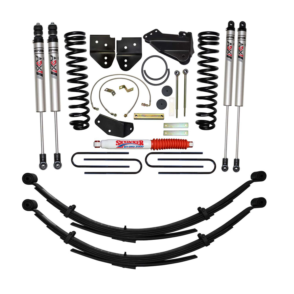 Skyjacker 6 in. Suspension Lift Kit With ADX M2.0 Aluminum Monotube Shocks. — Rear — 1999-2007 Ford F-250 / F-350 Super Duty; 2000-2005 Ford Excursion (F5651KS3-XM)
