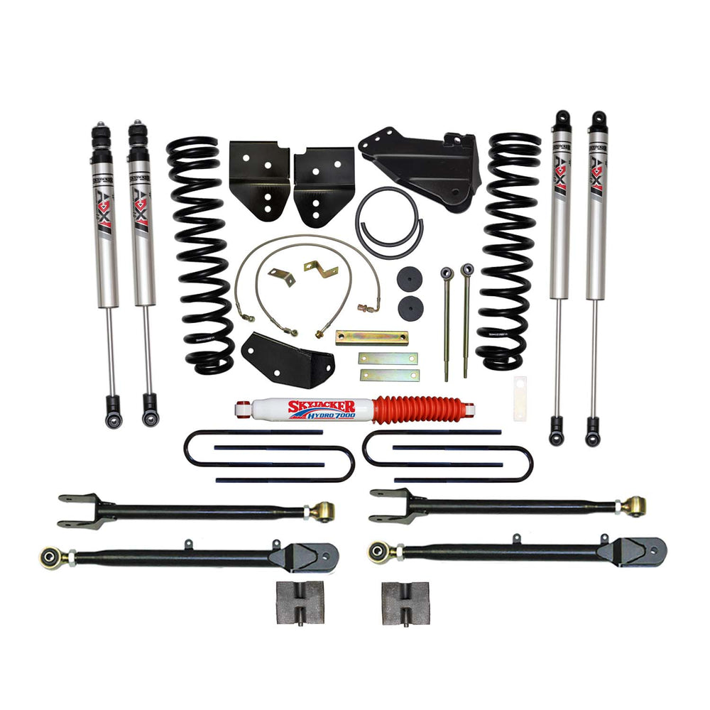Skyjacker 6 in. Suspension Lift Kit With ADX M2.0 Aluminum Monotube Shocks. — Front — 2005-2018 Ford F-250 / F-350 Super Duty (F56524K3-XM)
