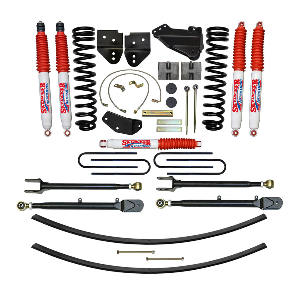 Skyjacker 8.5" Suspension Lift Kit — 2005-2006 Ford F-350 Super Duty / 2005-2007 Ford F-250 Super Duty, 4WD, Gas (F5802K-N)