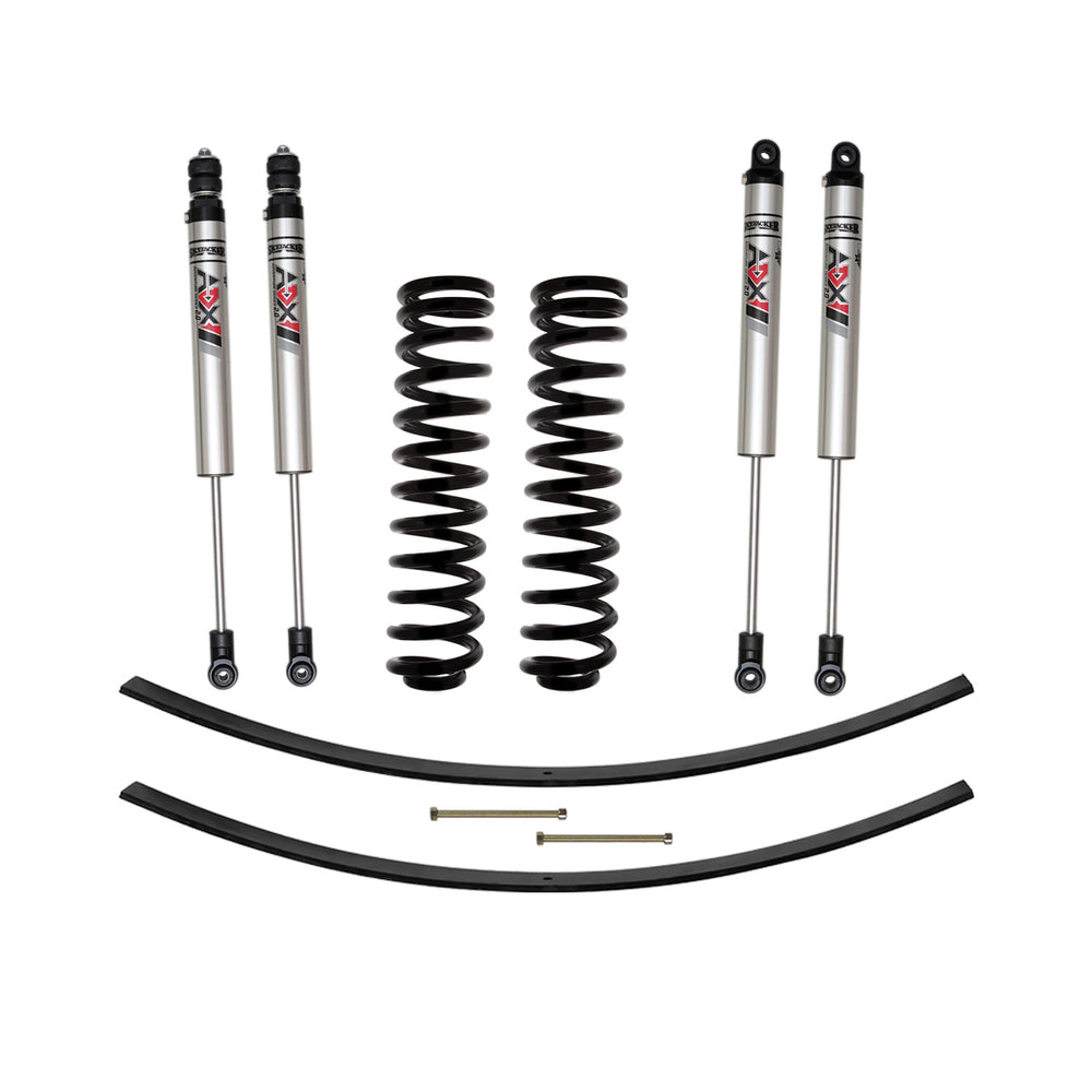 Skyjacker 2 in. Suspension Lift Kit With ADX M2.0 Aluminum Monotube Shocks. — Front (F825K-XM)