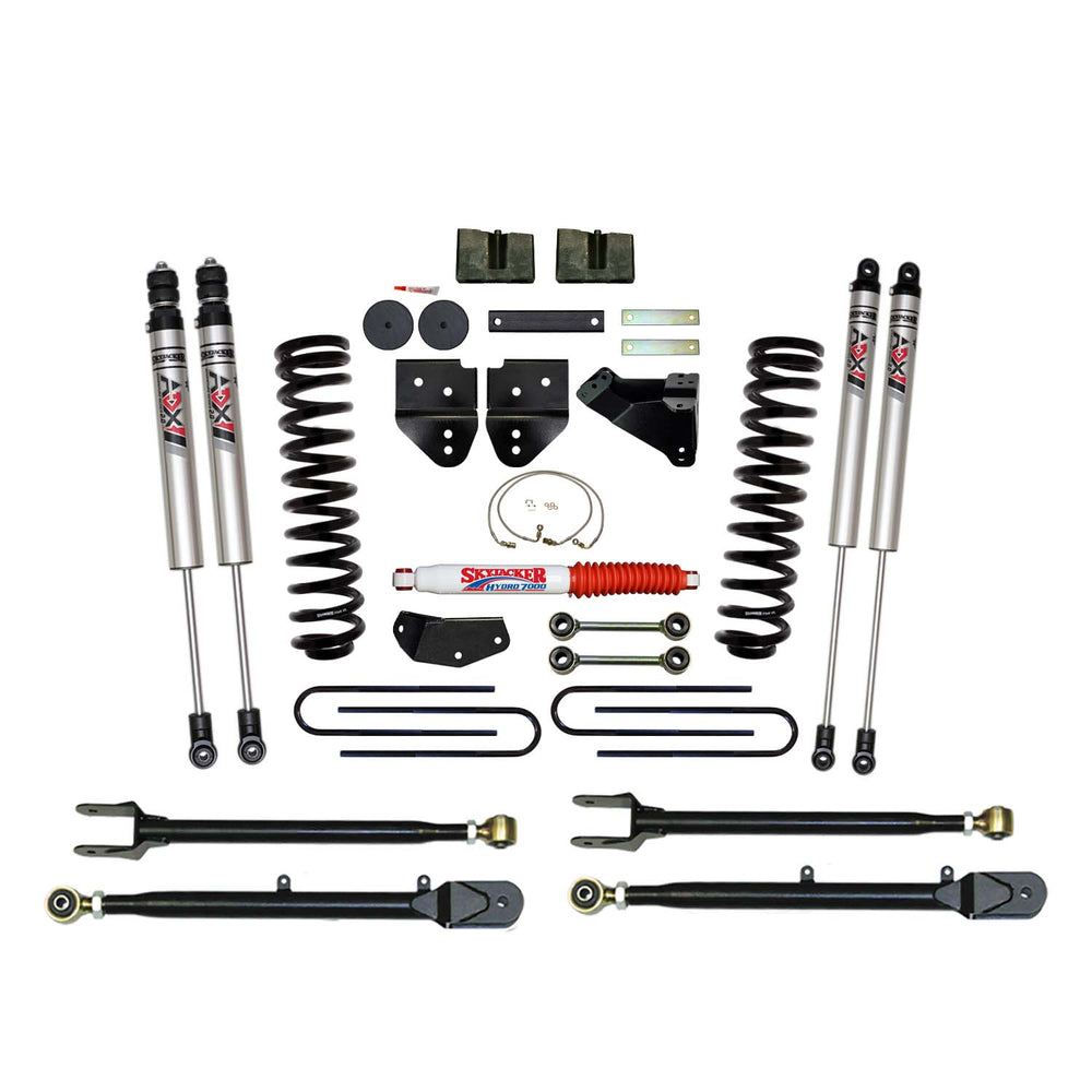 Skyjacker 4 in. Suspension Lift Kit With ADX M2.0 Aluminum Monotube Shocks. — Front — 2005-2018 Ford F-250 / F-350 Super Duty (F84524K-XM)