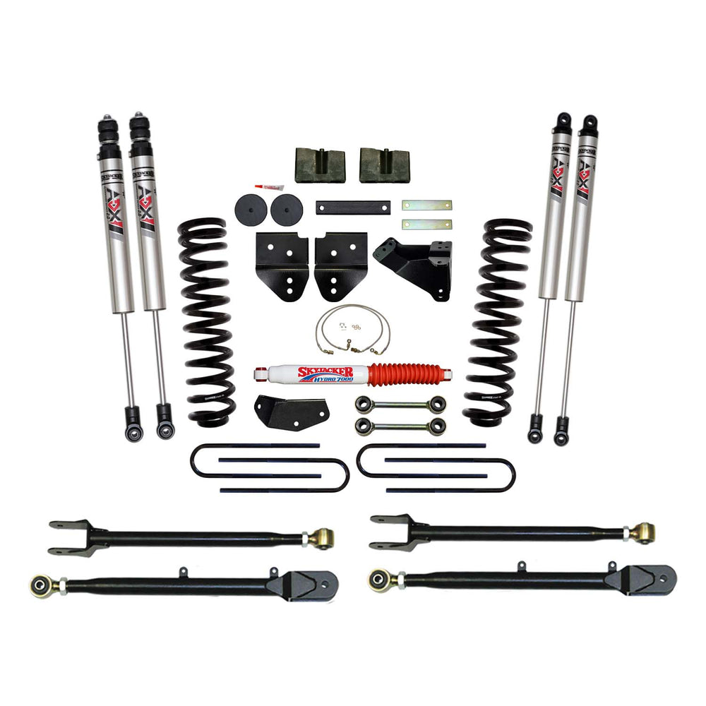 Skyjacker 4 in. Suspension Lift Kit With ADX M2.0 Aluminum Monotube Shocks. — Front — 2005-2018 Ford F-250 / F-350 Super Duty (F84524KH-XM)