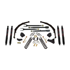 Skyjacker 6" Suspension Lift Kit with Shocks — 2008-2010 Ford F-350 Super Duty (F86024KSH-B)
