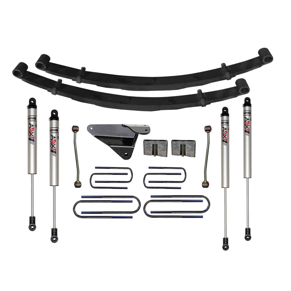 Skyjacker 4 in. Suspension Lift Kit With ADX M2.0 Aluminum Monotube Shocks. — Front (F9402MK-XM)