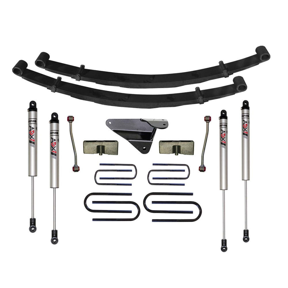 Skyjacker 4 in. Suspension Lift Kit With ADX M2.0 Aluminum Monotube Shocks. — Front (F940MK-XM)