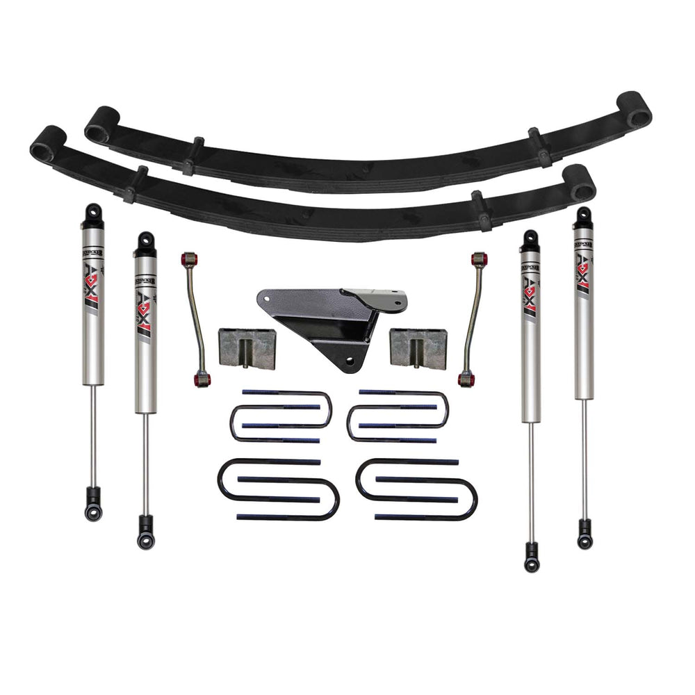 Skyjacker 4 in. Suspension Lift Kit With ADX M2.0 Aluminum Monotube Shocks. — Front (F9453MK-XM)
