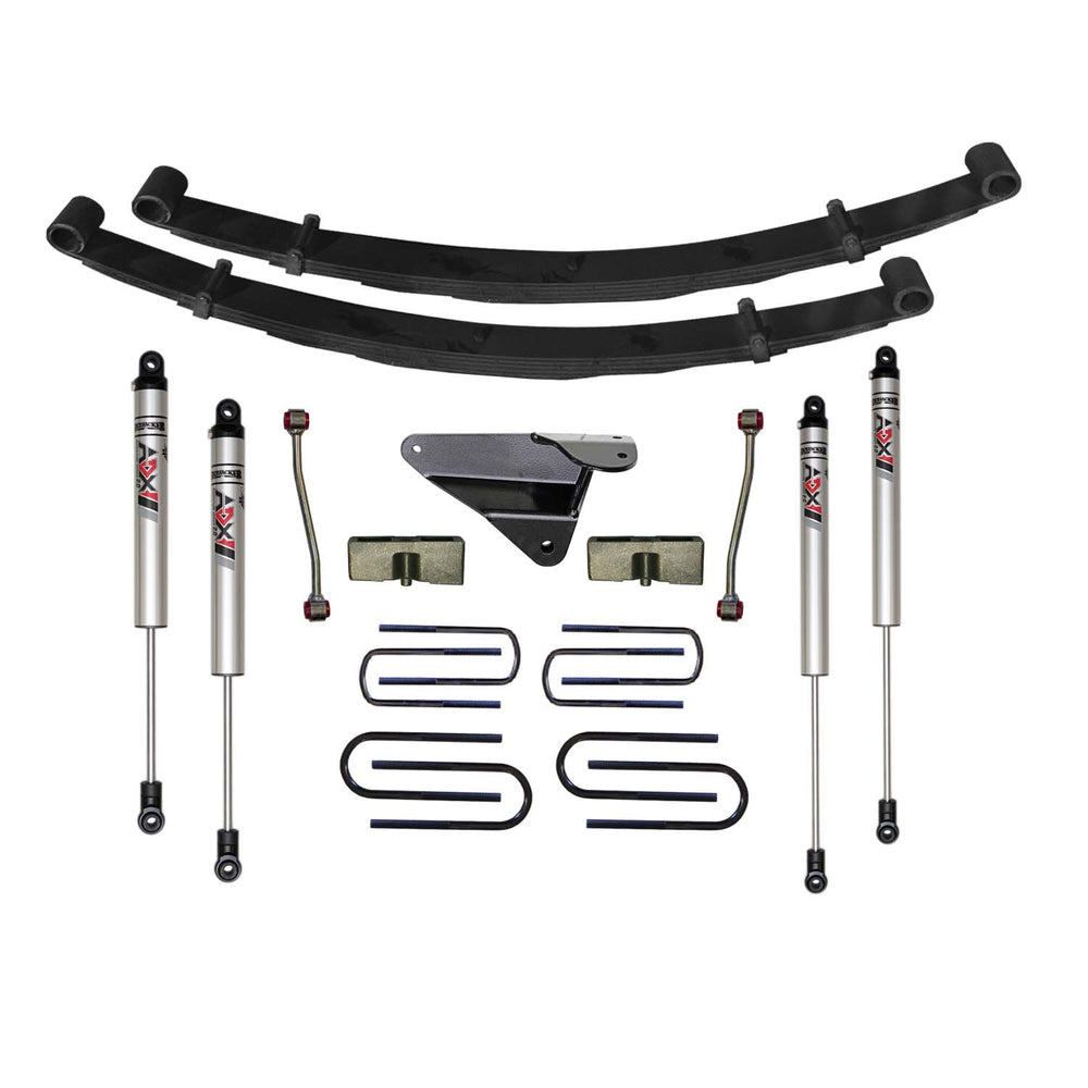Skyjacker 4 in. Suspension Lift Kit With ADX M2.0 Aluminum Monotube Shocks. — Front (F945MK-XM)