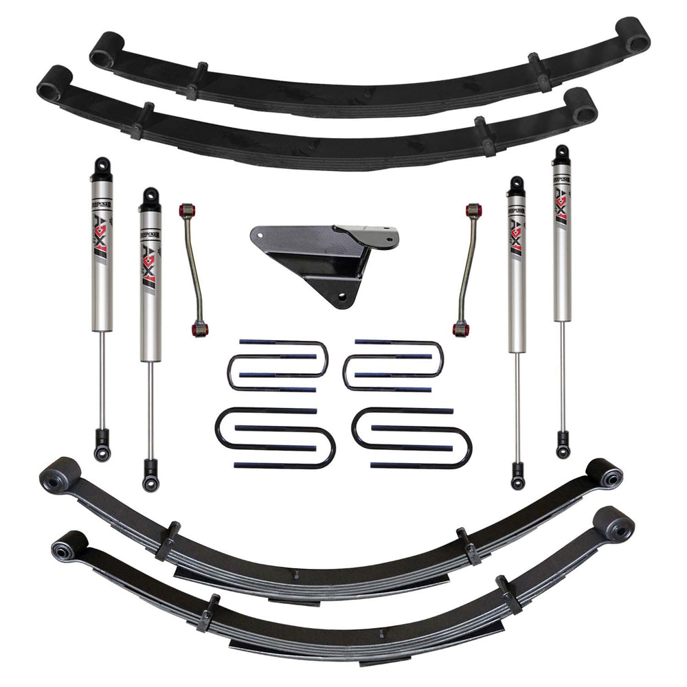 Skyjacker 4 in. Suspension Lift Kit With ADX M2.0 Aluminum Monotube Shocks. — Front (F945MKS-XM)