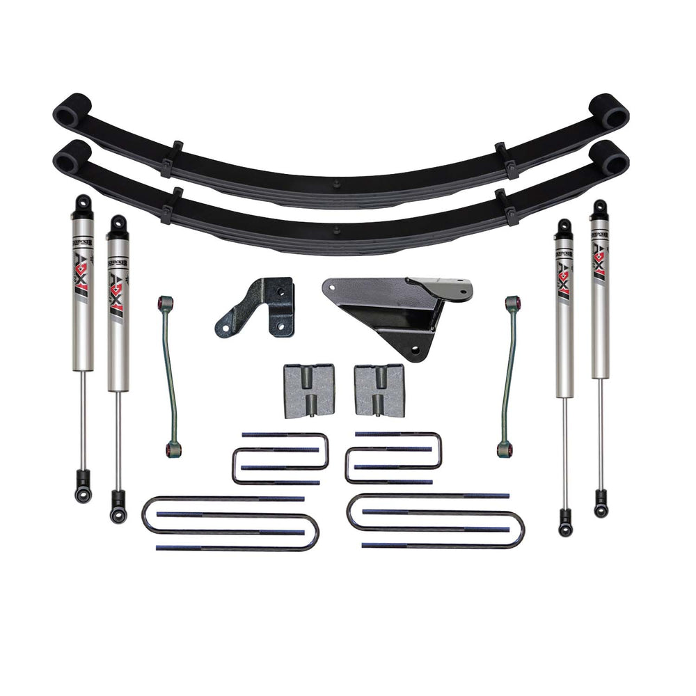 Skyjacker 6 in. Suspension Lift Kit With ADX M2.0 Aluminum Monotube Shocks. — Front — 1999 Ford F-250 & 1999-2004 Ford F-250 Super Duty / Ford F-350 Super Duty & 2000-2005 Ford Excursion (F9652MK-XM)