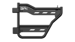 Body Armor 4x4 2021+ Bronco Rear Tube Trail Doors with Webbingblackpair
