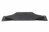 Kentrol/Fishbone Offroad 1997-2006 Tj Winch Plate Steel Textured Black Powder Coat Tj